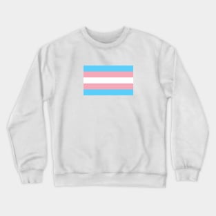 Trans Flag Crewneck Sweatshirt